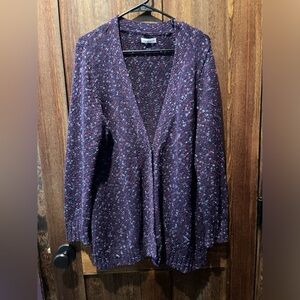 Croft&Barrow XL multicolor cardigan